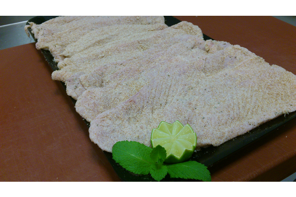 TURKEY BREAST SEASONED WITH LIME AND MINT